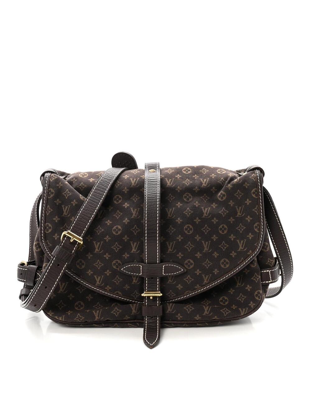 Louis Vuitton Mini Lin Saumur Ebene #285237L92B